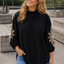 PS TOP 'BORDUURSEL' | ZWART