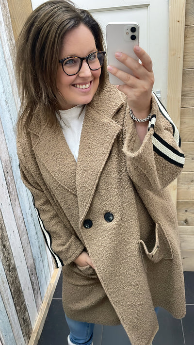 PS JAS 'BOUCLÉ BIES' | TAUPE