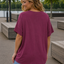 PS T-SHIRT 'STUDS' | BORDEAUX
