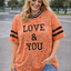 PS TOP ‘LOVE & YOU' | ORANJE