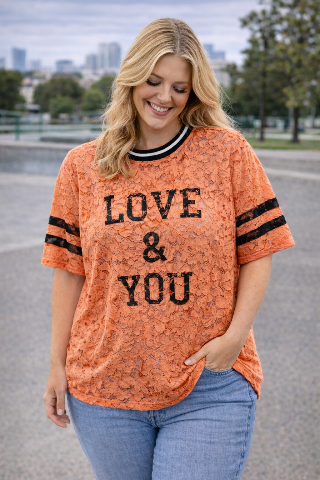 PS TOP ‘LOVE & YOU' | ORANJE