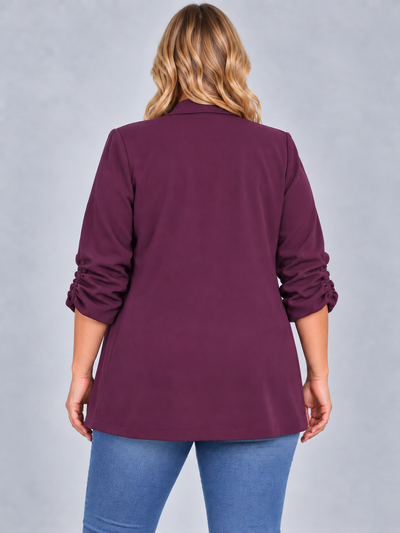 PS BLAZER | AUBERGINE