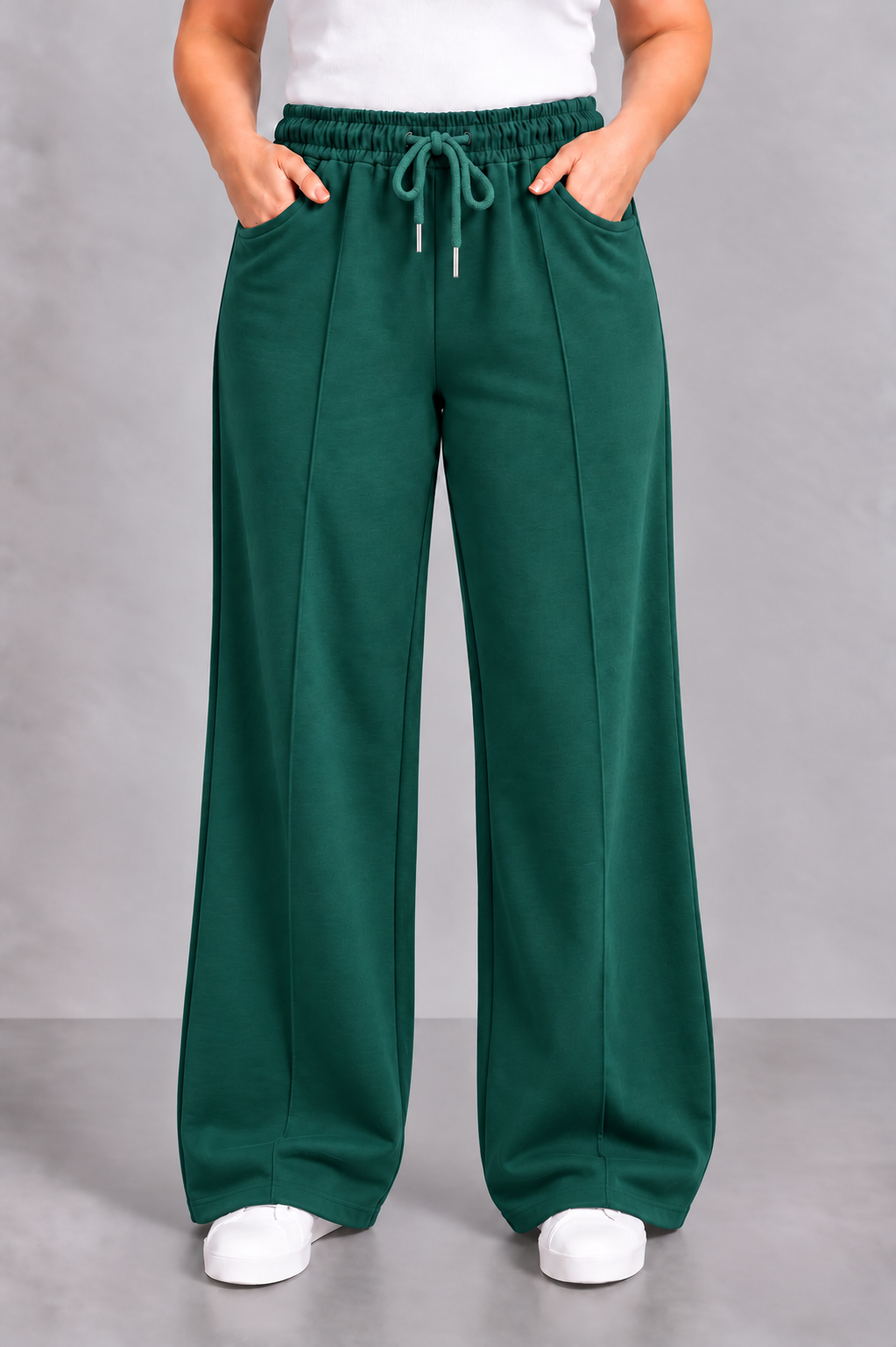 PS JOGGINGBROEK 'FLEECE' | FLESSENGROEN
