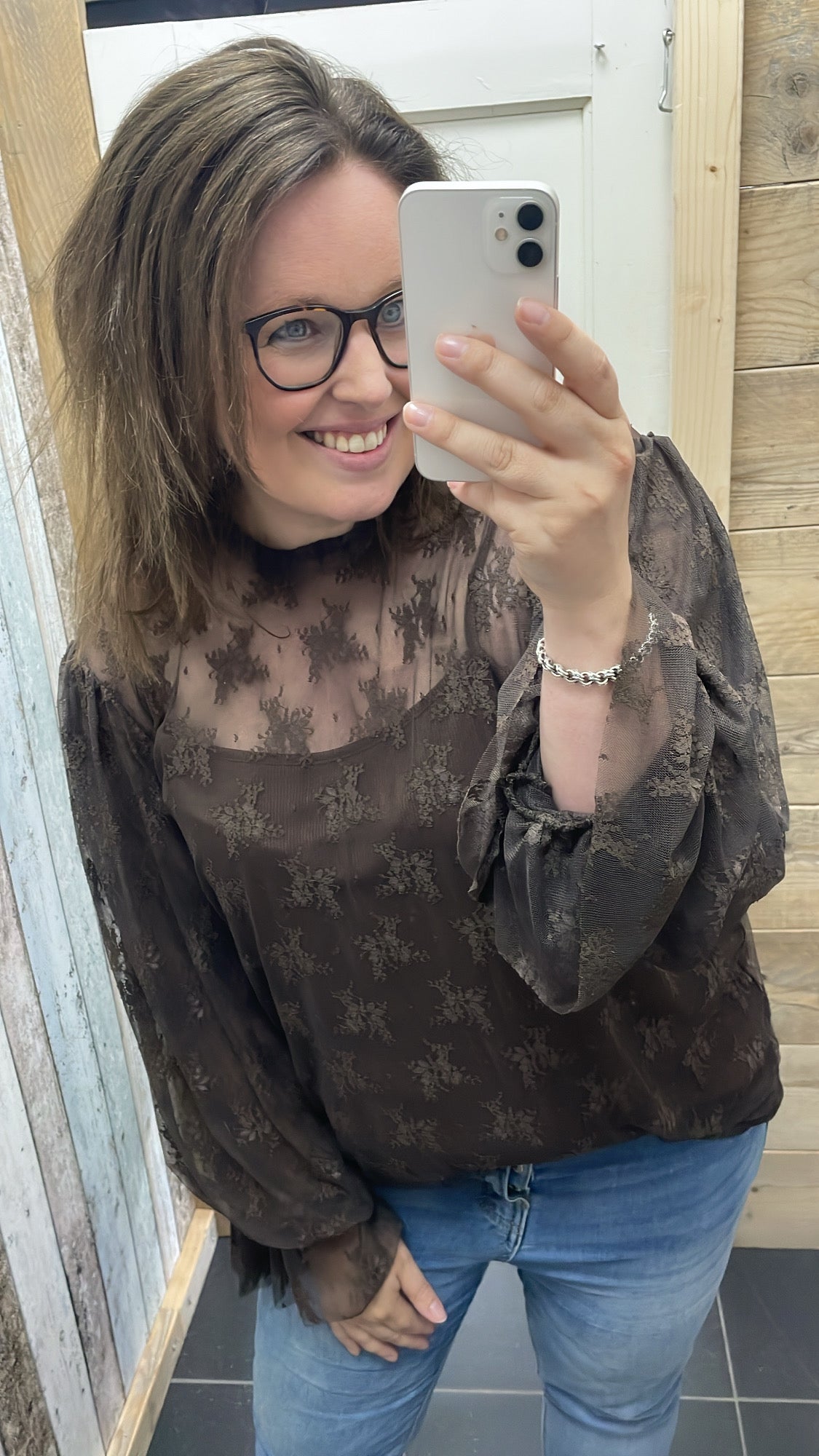 PS BLOUSE 'KANT' | BRUIN