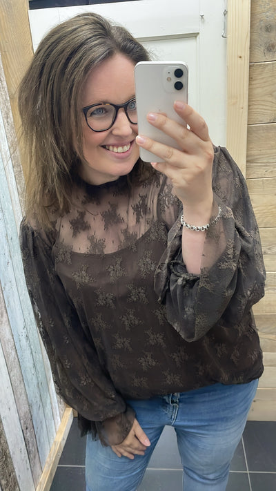 PS BLOUSE 'KANT' | BRUIN