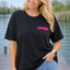PS T-SHIRT ‘HAPPINESS' | ZWART