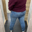 SWEATER 'NY CAPUCHON' | BORDEAUX