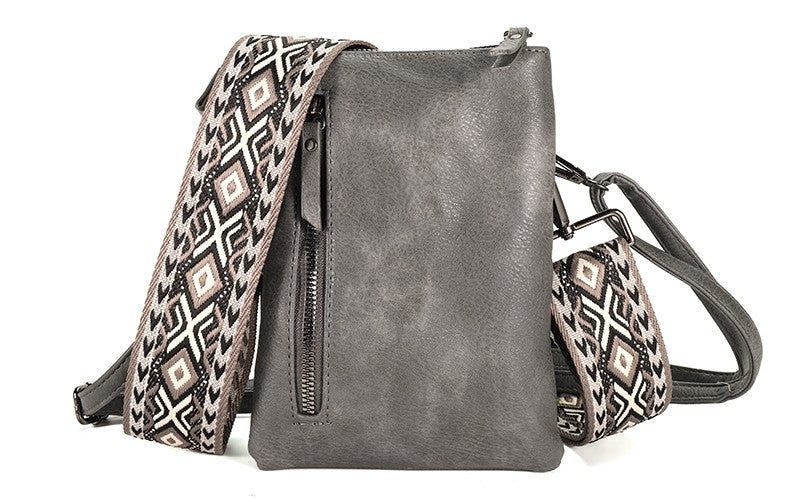 KLEINE TAS 'TYLER' | DONKERGRIJS