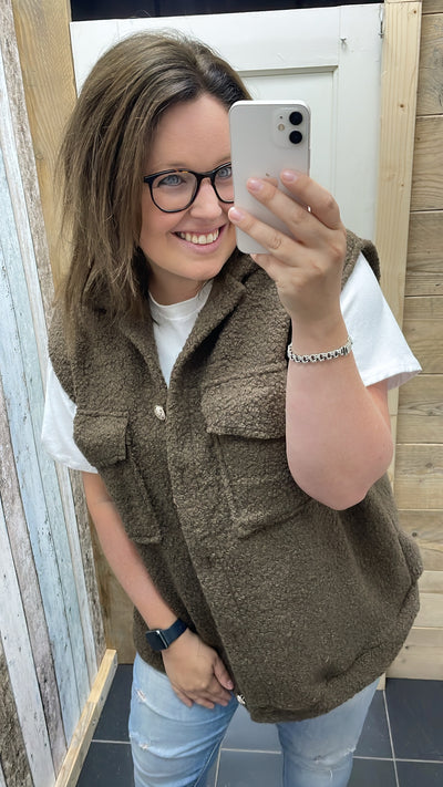 PS GILET 'TEDDY' | BRUIN