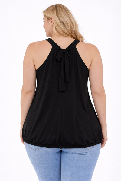 PS HALTERTOP | ZWART