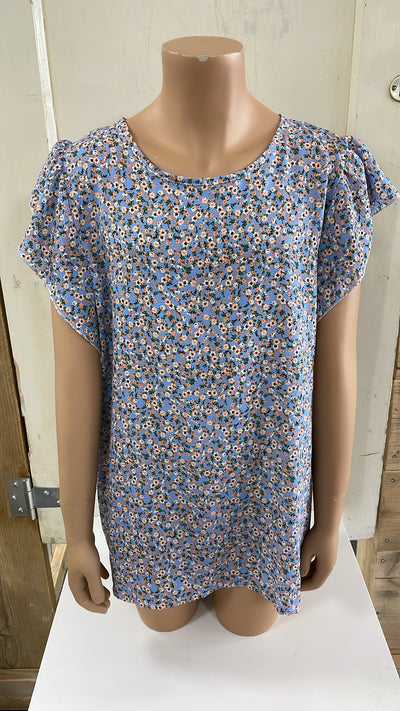 TOP 'FLOWERS' | BLAUW