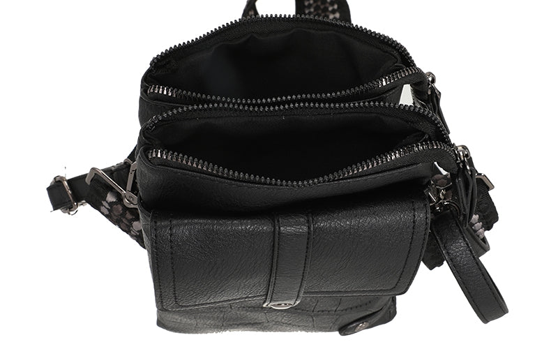 KLEINE TAS 'TYLER' | ZWART