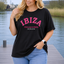 PS T-SHIRT 'IBIZA' | ZWART