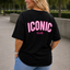 PS TOP ‘ICONIC' | ZWART