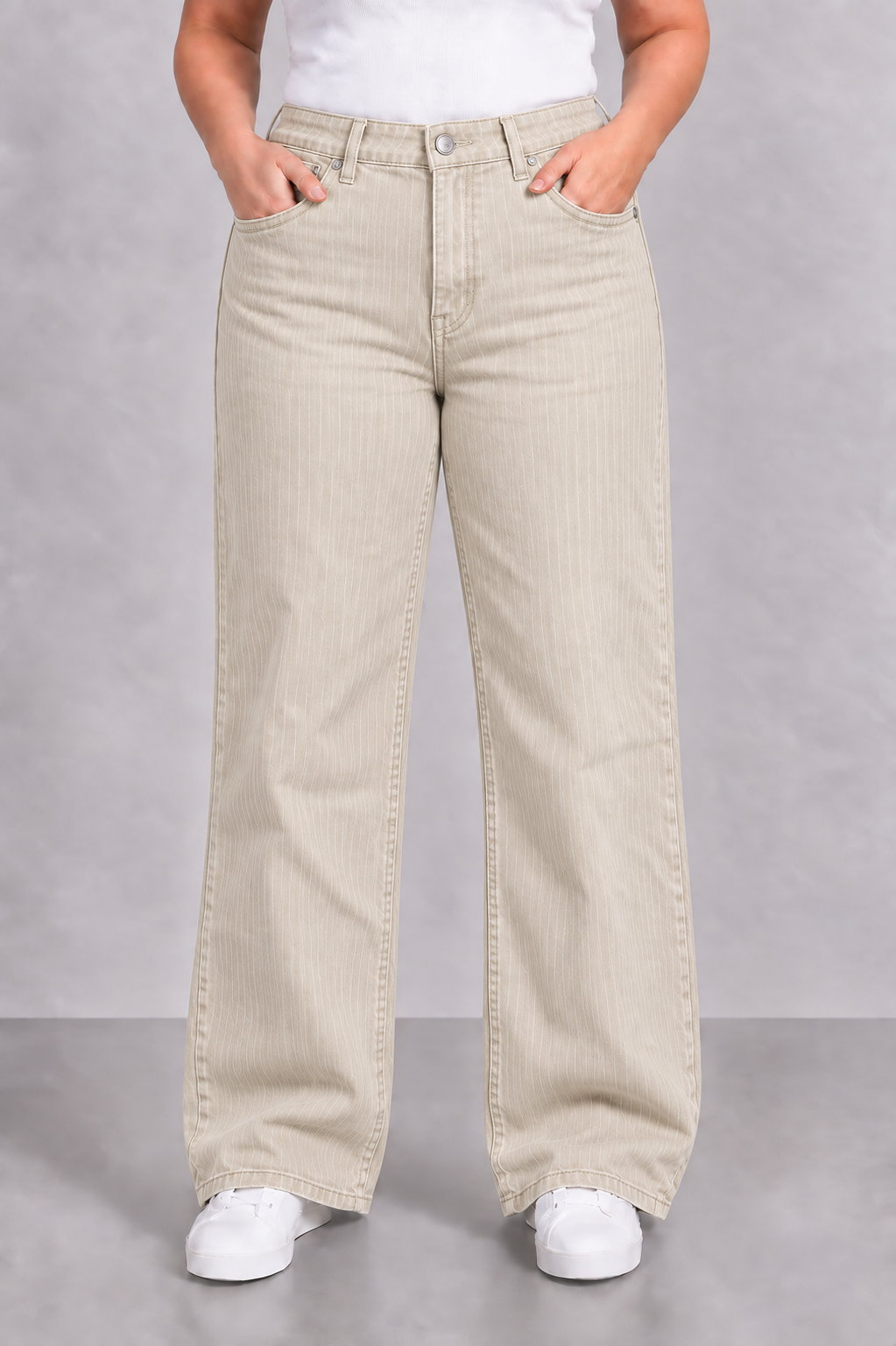 GOODIES 'STREPEN’ | BEIGE