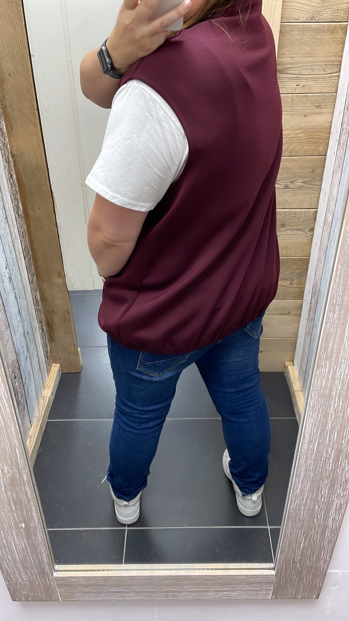 PS GILET 'SOFT' | BORDEAUX