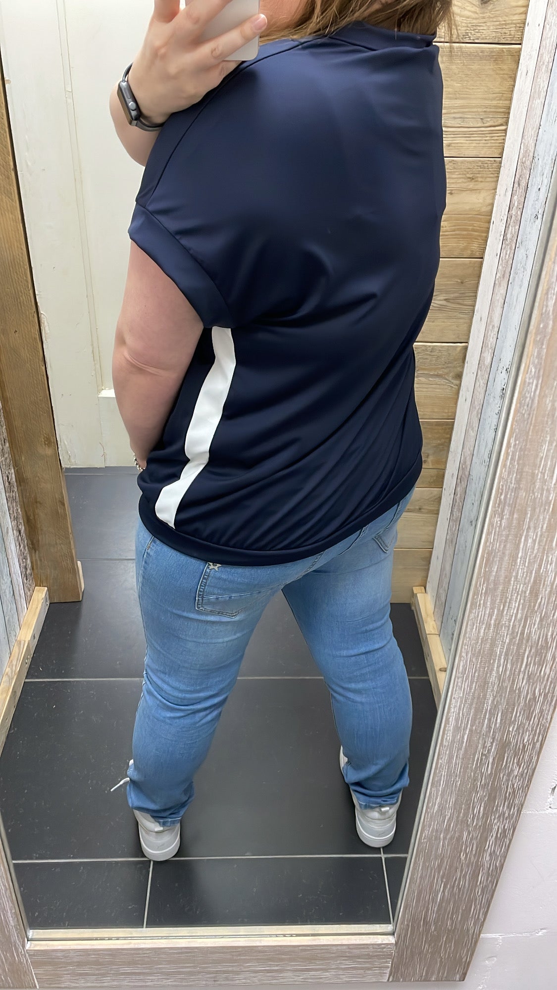 PS TOP 'BIES ZIJKANT' | NAVY
