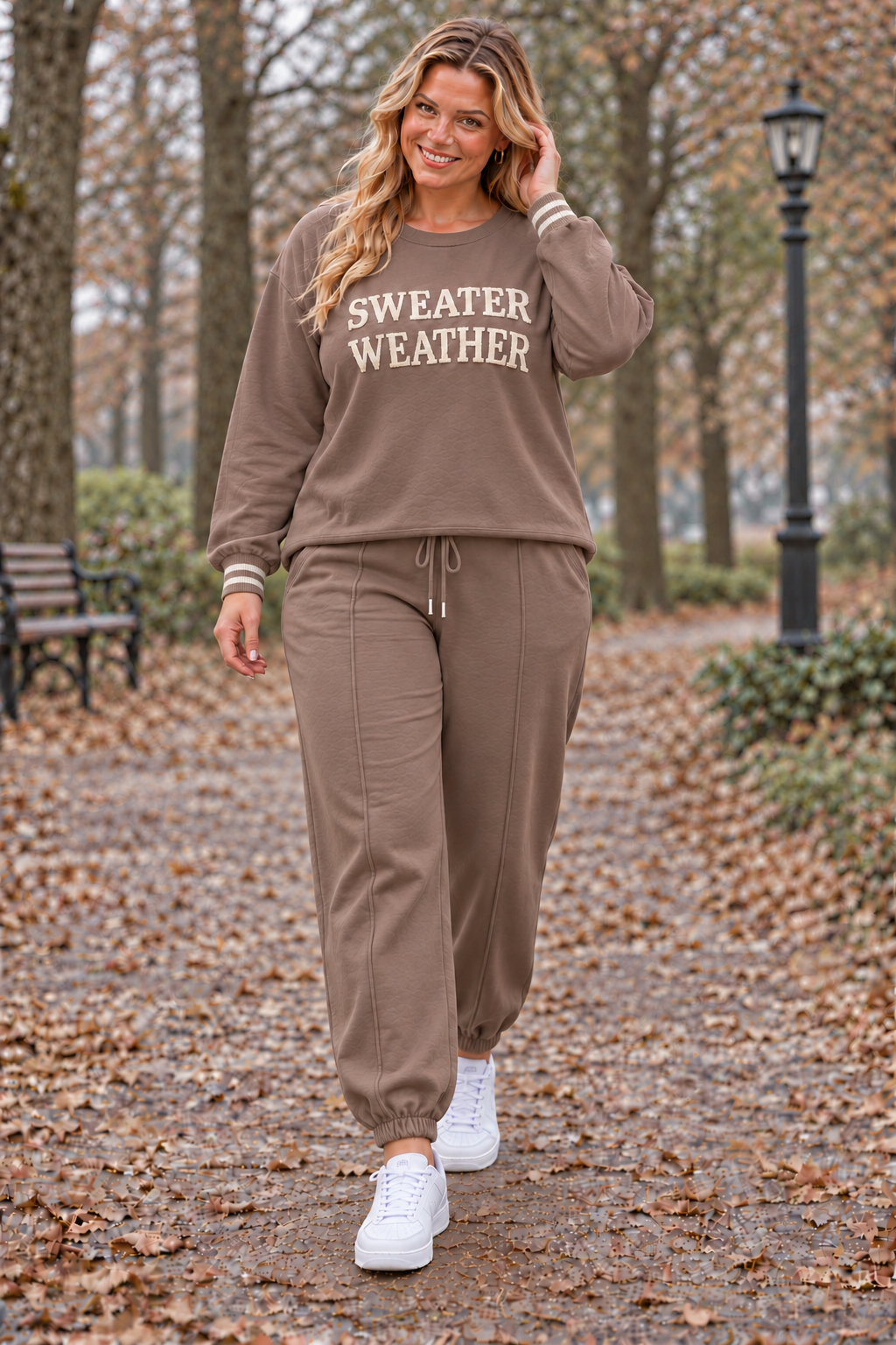 PS COMFY PAK 'SWEATER WEATHER ELASTIEK' | TAUPE
