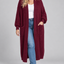 PS VEST LANG 'POFMOUW' | BORDEAUX