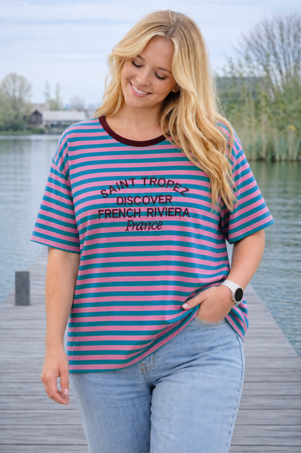 TOP 'SAINT TROPEZ' | TURQUOISE