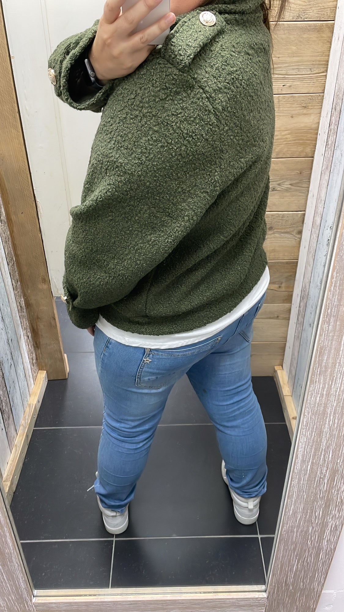 PS VEST 'TEDDY KNOOP' | ARMY