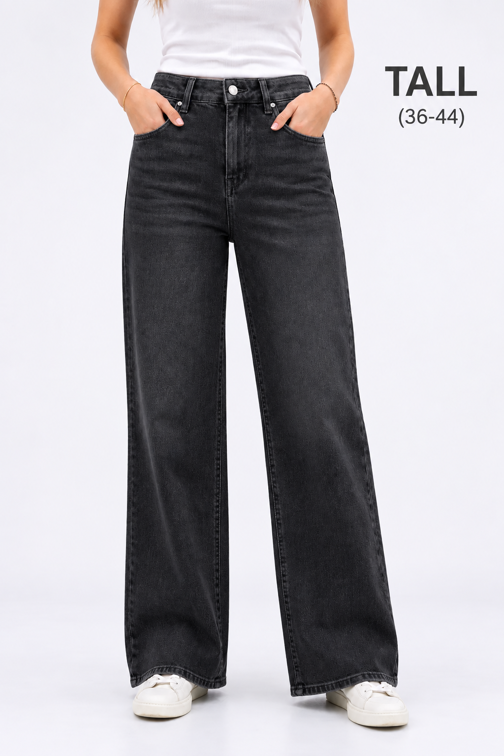 GOODIES TALL 'WIDE LEG' | ANTRACIET (DJ2761T)