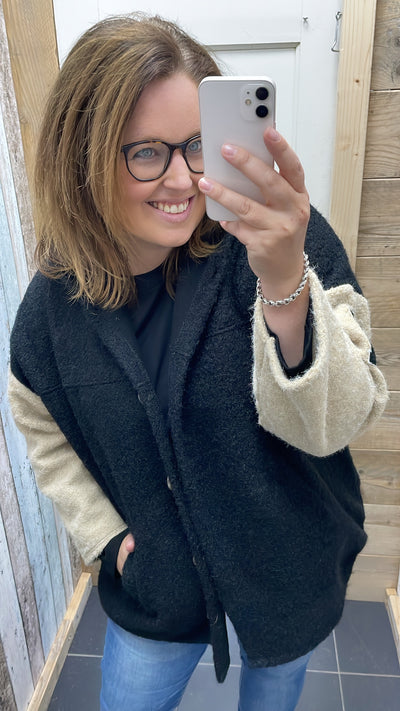 PS JAS 'EMBLEEM' | ZWART