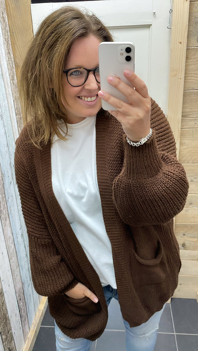 PS VEST ‘KORT’ | BRUIN