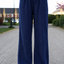 LINNEN BROEK | NAVY