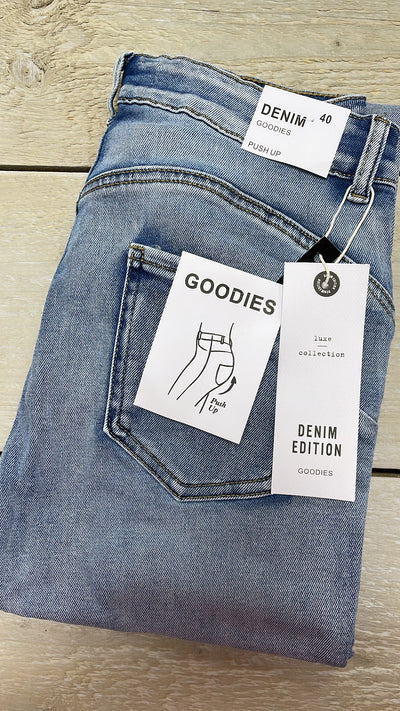 GOODIES 'JEANS RITS' | GEMELEERD JEANS