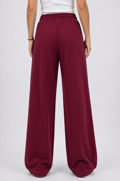 PS JOGGINGBROEK | DONKER ROOD