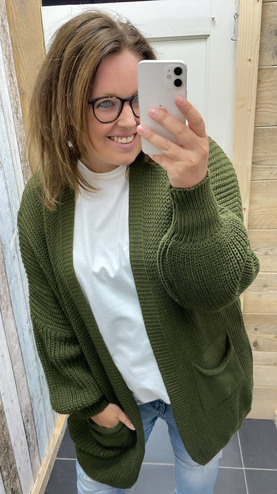PS VEST ‘KORT’ | OLIVE