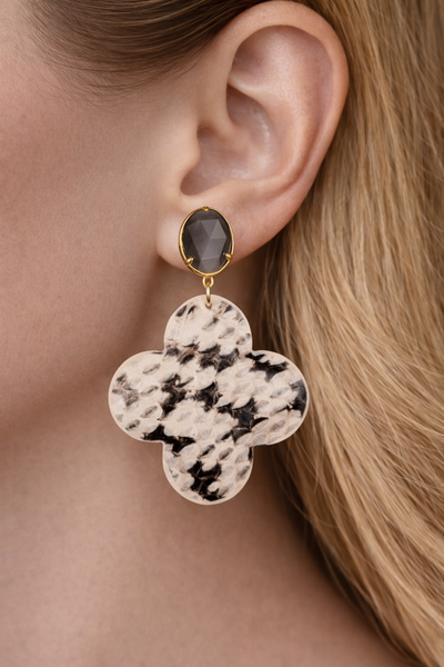 OORBELLEN ‘SWEET 7’ | LEATHER