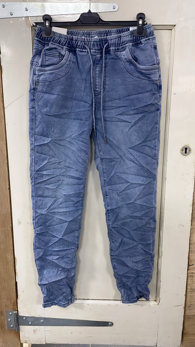 KAROSTAR 'JOGGING’ | GEMELEERD LICHTJEANS