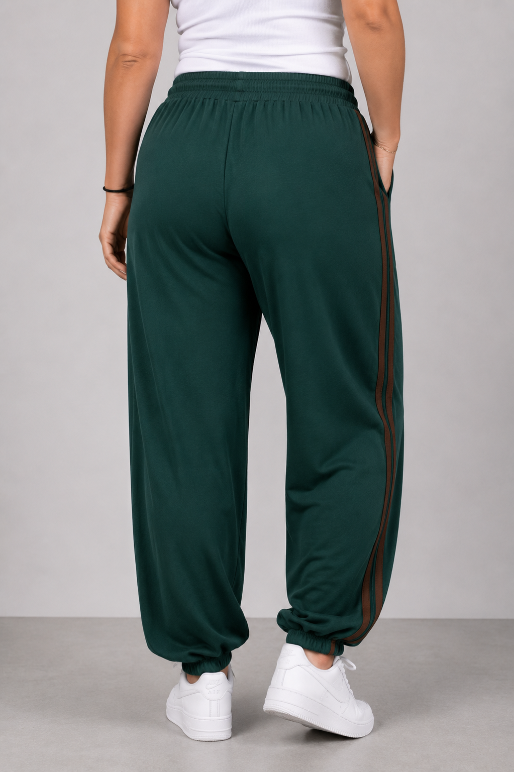PS BROEK 'BIES' | DONKERGROEN