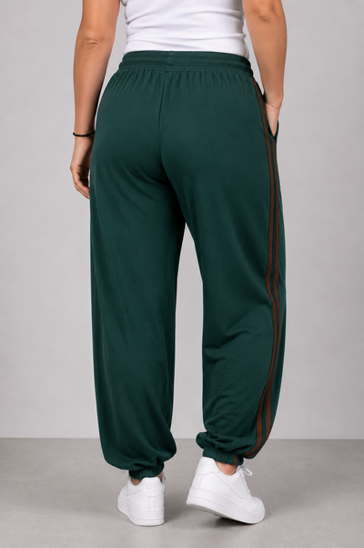 PS BROEK 'BIES' | DONKERGROEN