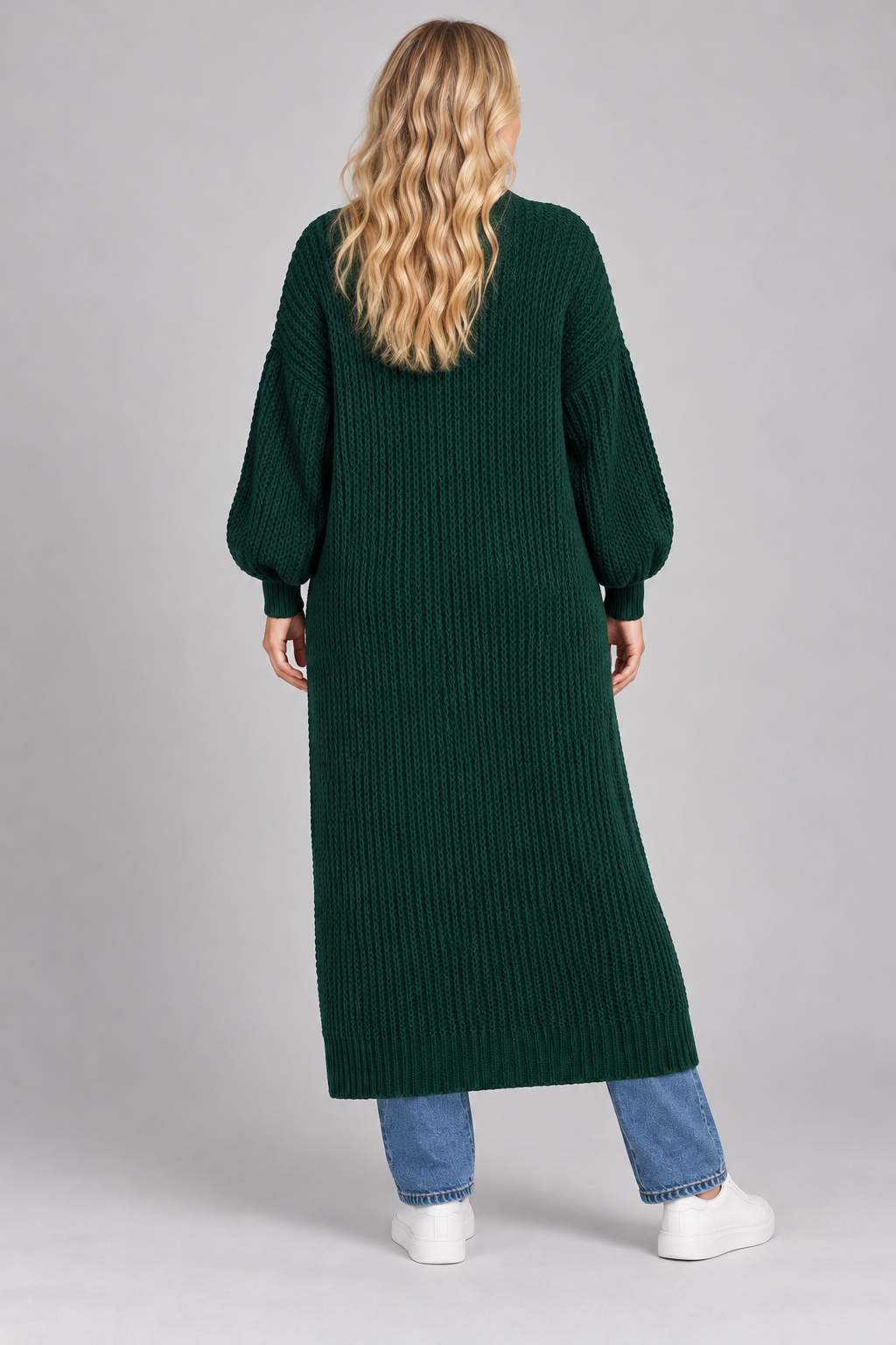 PS VEST LANG 'POFMOUW' | FLESSENGROEN