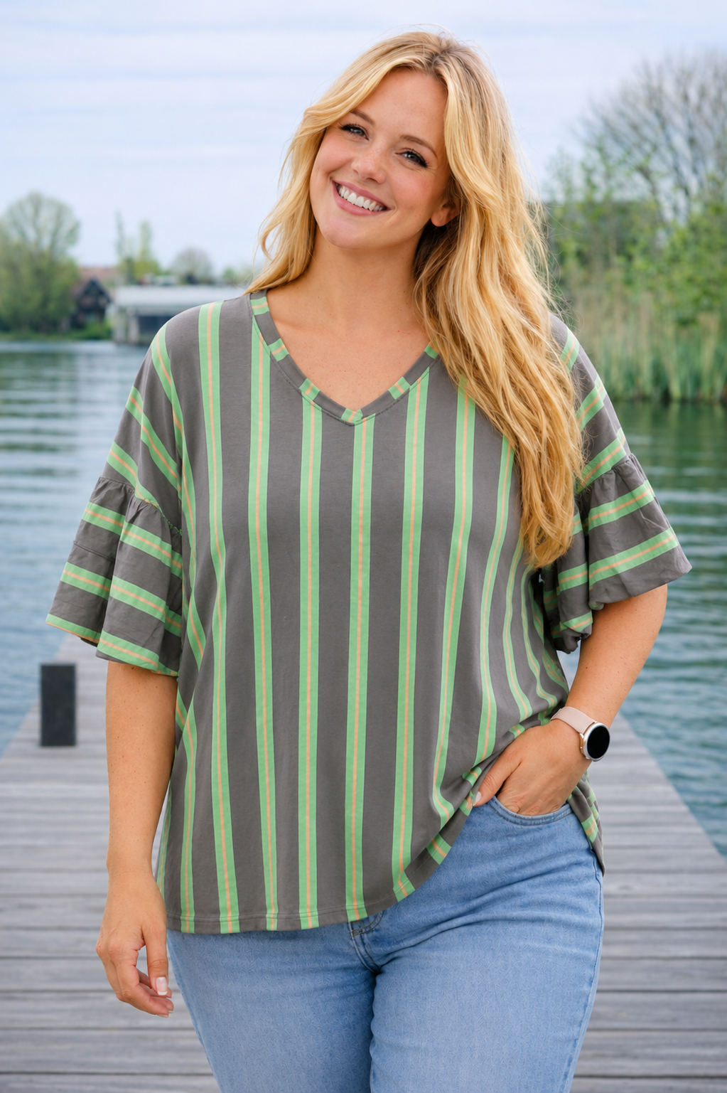 PS TOP ‘MANON' | GROEN