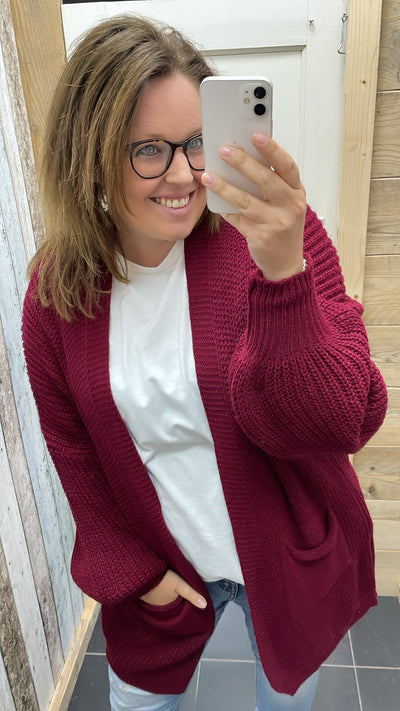 PS VEST ‘KORT’ | BORDEAUX