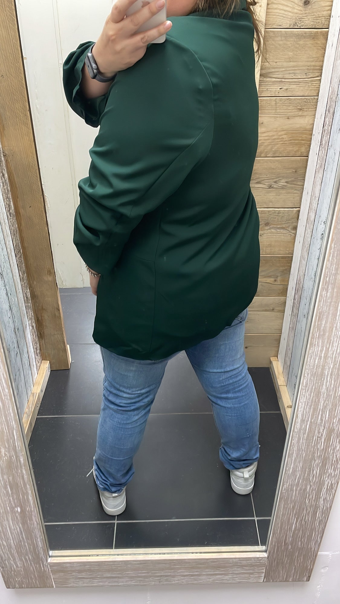 PS BLAZER | DONKERGROEN