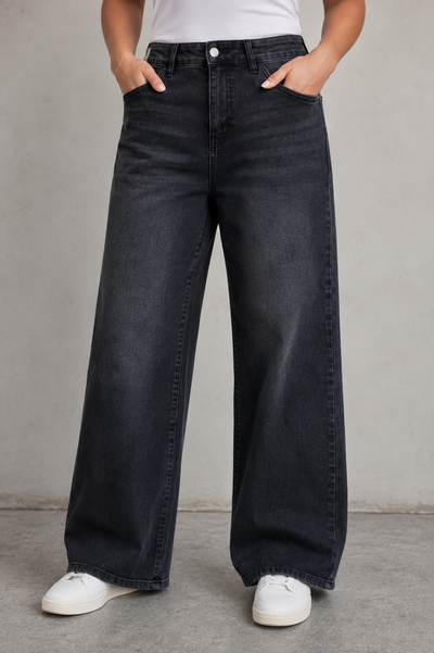 GOODIES 'WIDE LEG' | ANTRACIET