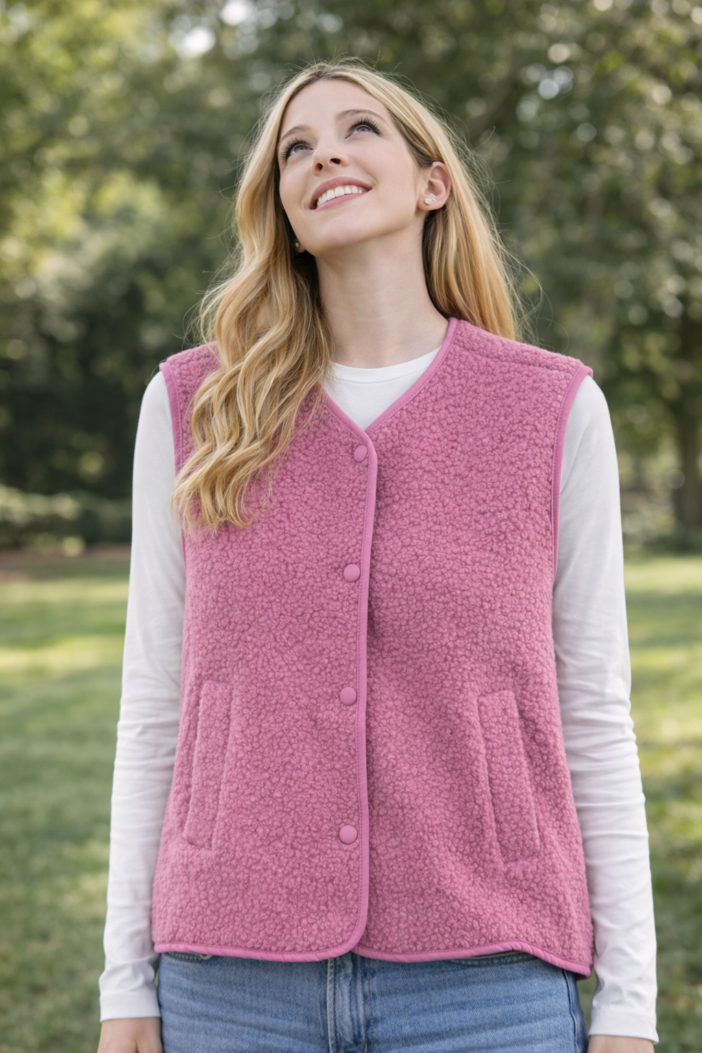 GILET 'SPRING' | ROZE