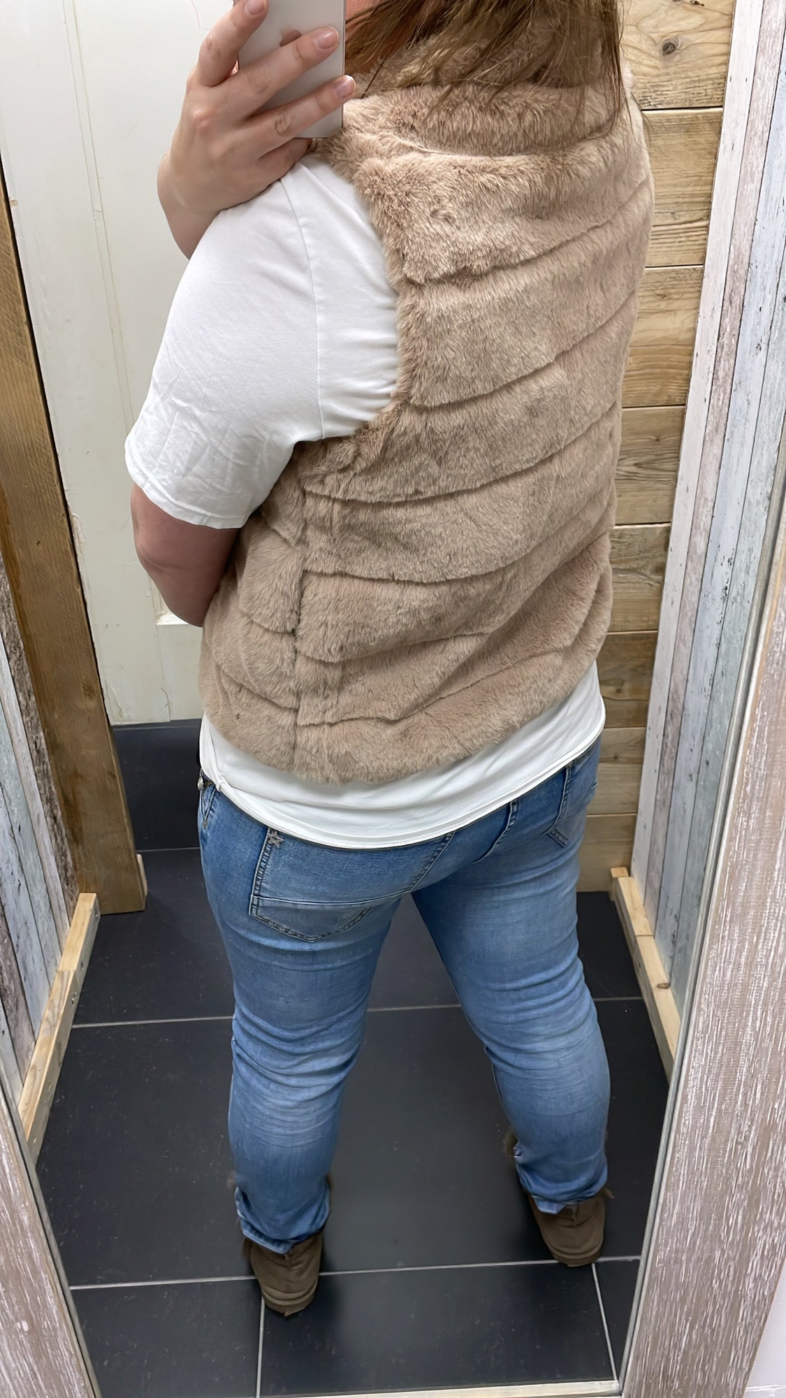 GILET 'NEPBONT' | TAUPE