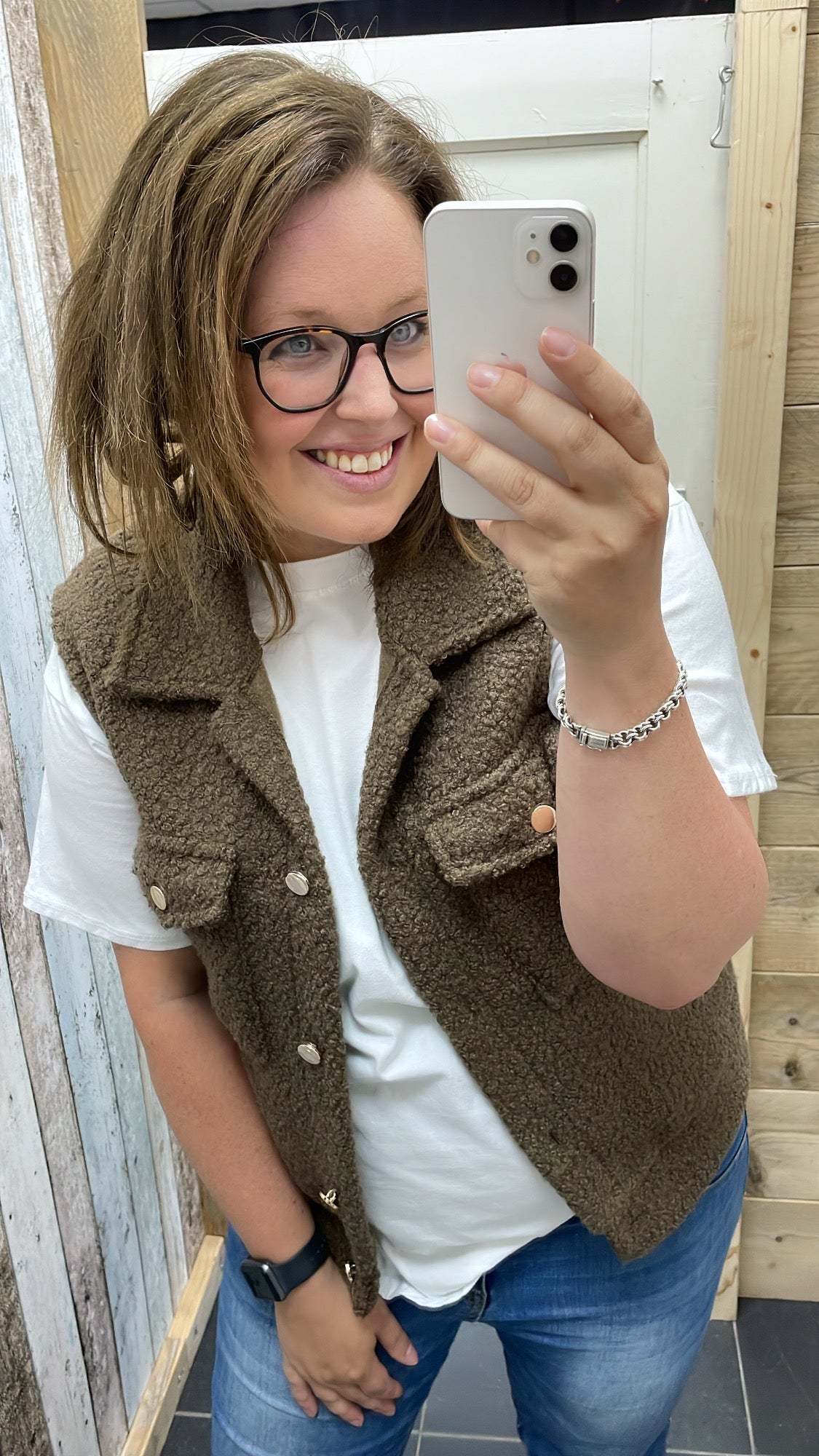 TEDDY GILET | BRUIN