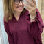 PS BLOUSE ‘GLITTER’ | BORDEAUX