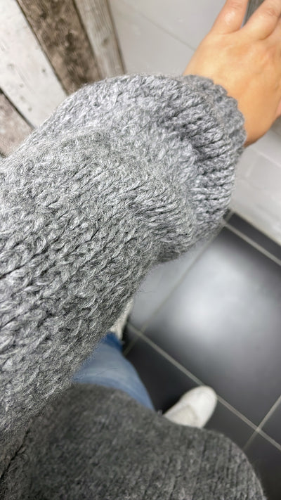 PS TRUI ‘GEBREID’ | DONKERGRIJS