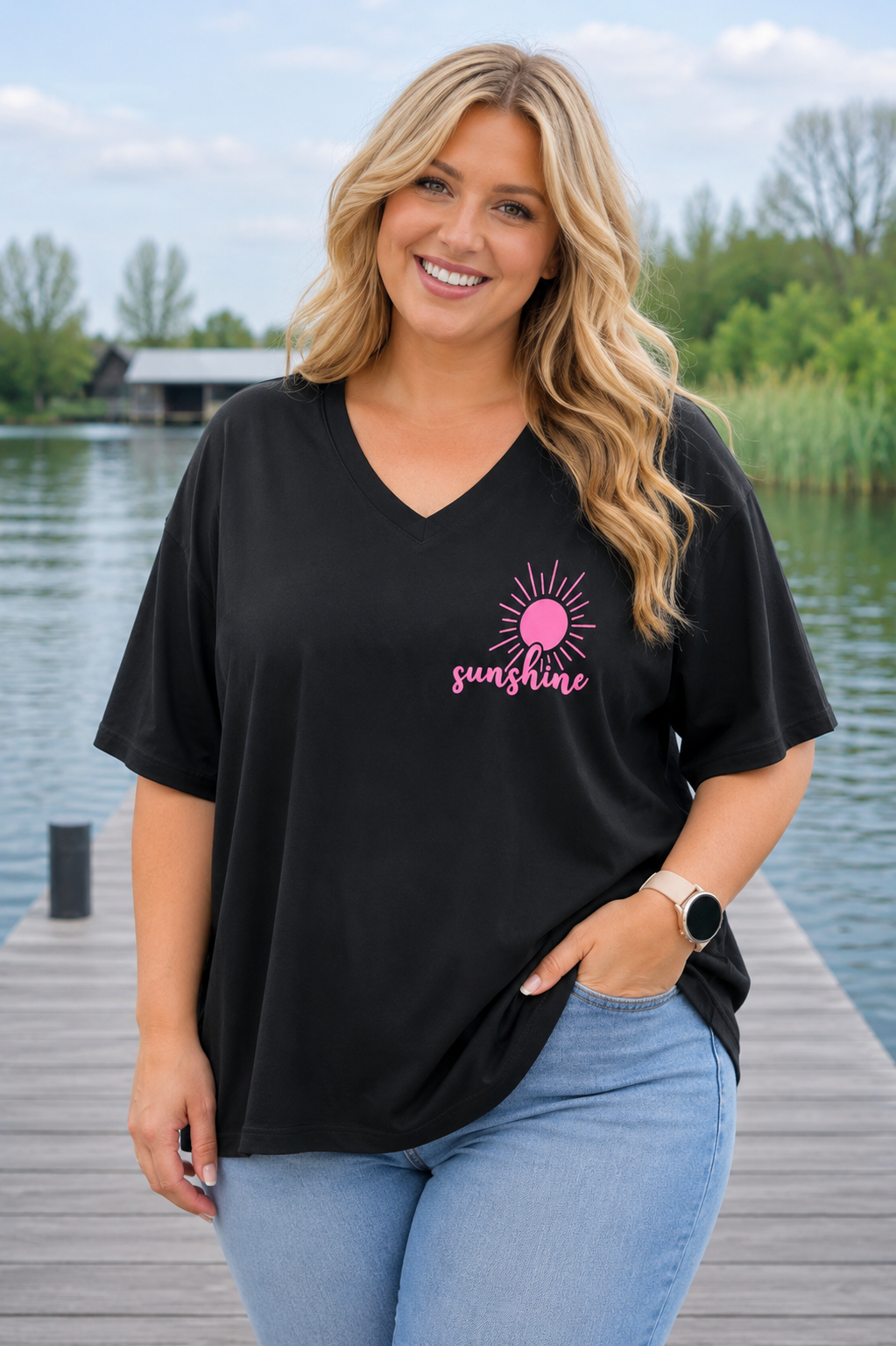 PS T-SHIRT 'SUNSHINE’ | ROZE