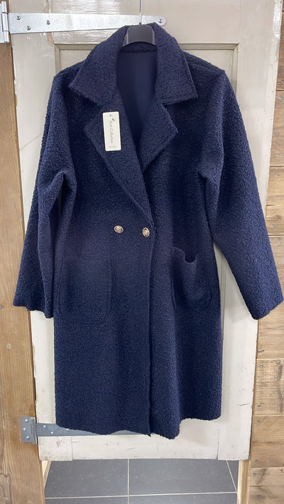 JAS 'BOUCLÉ' | DONKERBLAUW