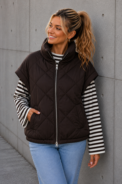 BODYWARMER 'MOUW' | DONKERBRUIN