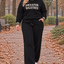 PS COMFY PAK 'SWEATER WEATHER WIDELEG' | ZWART